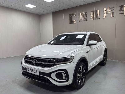 Volkswagen T-Roc, 2024 г., белый, 29 500 км Volkswagen T-Roc 2025 300TSI DSG одна ведущая ось Чэньгуан версия