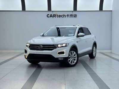 Volkswagen T-Roc, 2022 г., белый, 32 000 км Volkswagen T-Roc 2022 280TSI DSG одна ведущая ось Элита PLUS