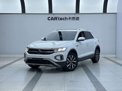 Volkswagen T-Roc, 2023 г., белый, 30 000 км Volkswagen T-Roc 2024 280TSI DSG одна ведущая ось Шигуан версия