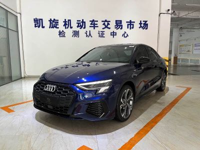 Audi A3, 2023 г., синий, 22 000 км