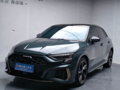 Audi A3, 2023 г., зелёный, 21 000 км
