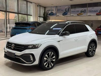 Volkswagen T-Roc, 2022 г., белый, 39 000 км Volkswagen T-Roc 2022 280TSI DSG одна ведущая ось R-Line Pro PLUS