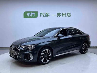 Audi A3, 2023 г., зелёный, 13 000 км