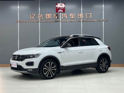 Volkswagen T-Roc, 2022 г., белый, 39 000 км Volkswagen T-Roc 2022 280TSI DSG одна ведущая ось Комфорт PLUS